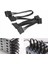 8x 4pin Ide - 5 Bağlantı Noktalı Güç Kaynağı Kablosu 4pin Molex - Çoklu Sata Bağlantı Noktası 18AWG Tel Güç Kablosu Sabit Disk HDD SSD Pc Için (Yurt Dışından) 4