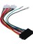 2 Adet 20PIN Atx - 2port 6pin At Dönüştürücü Güç Kablosu Kablosu 286 386 486 Bilgisayar Için (Yurt Dışından) 2