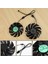 88 mm Grafik Ekran Kartı Fanı Soğutucu T129215SU PLD09210S12HH Geforce Gtx 1050 1060 1070 Ti Rx 480 470 G1 R9 380X GV-RX570 580 (Yurt Dışından) 5