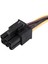 2x A Çift 4-Pin Molex Ide - 6 Pin Pcı-E Grafik Kartı Güç Bağlantı Kablosu Adaptörü (Yurt Dışından) 4