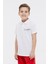 Ul 12ATA02 4fx Beyaz Çocuk Kısa Kol T-Shirt 2