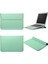 Apple Macbook Air M3 2024 13.6 Inç A3113 ile Uyumlu Deri Kılıf Çanta Sleeve Stand Içi Kumaş 4