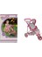 9614 3 Tekerlekli Pembe Gri Puset -Sunman 1
