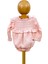 Kız Bebek Müslin Tulum Müslin Body Pembe 1