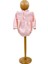 Kız Bebek Müslin Tulum Müslin Body Pembe 4