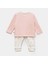 Bibaby Biorganic The Flowers Pijama Takımı 59764 Ekru Pembe 2