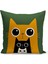 Retro Serisi Çift Tarafı Dijital Baskılı Kırlent Kılıfı (Retro Cushion Cover) 1