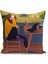 Bohem Serisi Çift Tarafı Dijital Baskılı Kırlent Kılıfı (Bohem Cushion Cover) 1