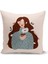 Retro Serisi Çift Tarafı Dijital Baskılı Kırlent Kılıfı (Retro Cushion Cover) 1