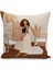 Bohem Serisi Çift Tarafı Dijital Baskılı Kırlent Kılıfı (Bohem Cushion Cover) 1