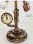 Steampunk Serisi Boru Sistemli, Saatli, Kristal 6lı Kafatası LED Gece Lambası 4