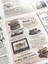 Vintage Gazete Temalı Scrapbook Kağıdı Seti Scrapbooking & Journal 5