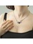 Yarasa Kanatlı Skull Heart Gotik Zincirli Kolye 2
