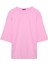 Truvakar Kol Basic Oversize Tişört Pembe 1