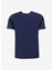 Bisiklet Yaka Lacivert Erkek T-Shirt 232 Lcm 242021 Alısta Lacivert 2