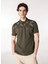 Polo Yaka Haki Erkek T-Shirt 232 Lcm 242049 Sace Haki 1