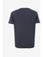 Antrasit Erkek Bisiklet Yaka Basic Baskılı T-Shirt D4SM-TST3306 2