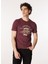 Bisiklet Yaka Mürdüm Erkek T-Shirt 232 Lcm 242024 Dıvıded Mürdüm 1