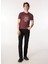 Bisiklet Yaka Mürdüm Erkek T-Shirt 232 Lcm 242024 Dıvıded Mürdüm 2