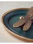 Dragonfly Polyresin Duvar Aksesuarı Bordo 3