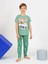 Erkek Çocuk Kısa Kollu %100 Pamuklu Flight Pijama Takımı 2