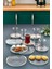 18 Parça Gold Yaldızlı Çay Takımı Seti - Pasta Tabağı, Çay Bardağı, Çay Tabağı 1