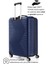 Abs Lacivert Büyük Boy Valiz 600.04-B 3