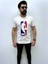Siyah Bisiklet Yaka Erkek Baskılı T-Shirt 1