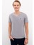 Grı Erkek T-Shirt 1