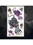 Kaplan Desenli Yapıştırma Sticker Geçici Dövme 1
