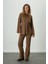 Fitilli Rahat Triko Pantolon Camel 5