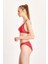 Kadın Kırmızı Geniş Üçgen Bikini Takımı 23S115ST 2