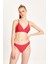 Kadın Kırmızı Geniş Üçgen Bikini Takımı 23S115ST 1