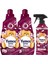 Extra Çamaşır Yumuşatıcı Sakura 1440 ml x2 + Yumoş Sprey Sakura 450 ml x1 1