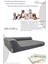 Bolster-L Üst Kalite Köpek Yatağı Süngerli Sıvı Geçirmez Alezli. %100 Elyaflı. 2 Fermuarlı 2