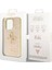 iPhone 14 Pro Max Uyumlu Kılıf Guess Orjinal Lisanslı 4g Büyük Metal Logolu Glitter Kapak Gold 5
