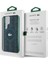 Galaxy S24 Ultra Kılıf Lacoste Lisanslı Magsafe Özellikli Timsah Logolu Blend Monogram Koyu Yeşil 5