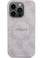 iPhone 15 Pro Max Uyumlu Kılıf Guess Lisanslı Magsafe Özellikli 4g Desenli Yazı Logolu Kapak Pembe 1