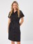Safari Form Kısa Kol Gömlek Elbise 68293 2