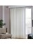 Taç Lüx Atlas Saten Krem Güneşlik Perde - 400 x 290 cm 5