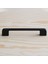 Mobilya Kulp Mutfak Dolabı Çekmece Dolap Kulpları Kapak Kulpu Kulbu Siyah 128 mm Metal 1