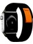 42 mm / 44MM / 45MM/ 49 mm (Seriler /se/ultra ile ) Trail Cırtlı Bant Kordon Siyah 1