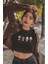 Cartoon Blackpink Üyeleri Baskılı Crop Top, Kadın K-Pop Baskılı Crop Bluz 1