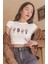 Cartoon Blackpink Üyeleri Baskılı Crop Top, Kadın K-Pop Baskılı Crop Bluz 1