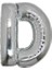 D Harf Gümüş Folyo Balon 40 Inc 100 cm 1
