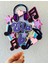 Müzik Nota Pop Star Temalı Kız Çocuk Kişiye Özel Doğum Günü Pasta Parti Süsü - Cake TOPPER(19X18CM) 1