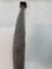 Gri Özbek 65-70 cm Gerçek Saç 100 Adet Mikro Kaynak, 0.6 Gr100 Adet 60 Gr 1