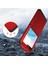 Samsung Galaxy Z Flip5 Kırmızı Için 2'de 1 Tpu Hibrid Pc Telefon Kılıfı (Yurt Dışından) 4