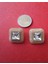 Kristal Taşlı Metal Düğme 2,5 cm 1 Paket 2ADET 1