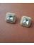 Kristal Taşlı Metal Düğme 2,5 cm 1 Paket 2ADET 3